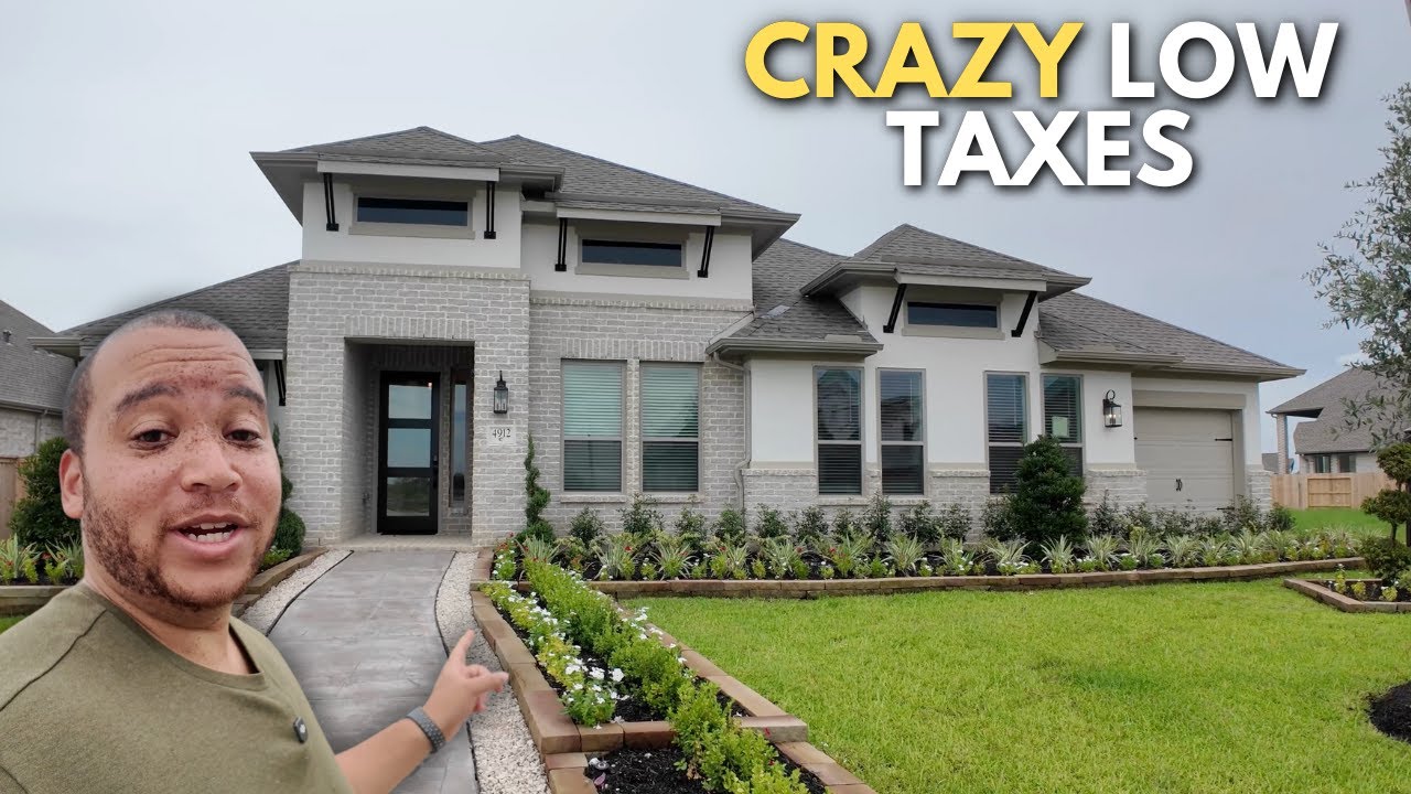This HOUSTON Texas Suburb Has OUTRAGEOUSLY LOW TAXES