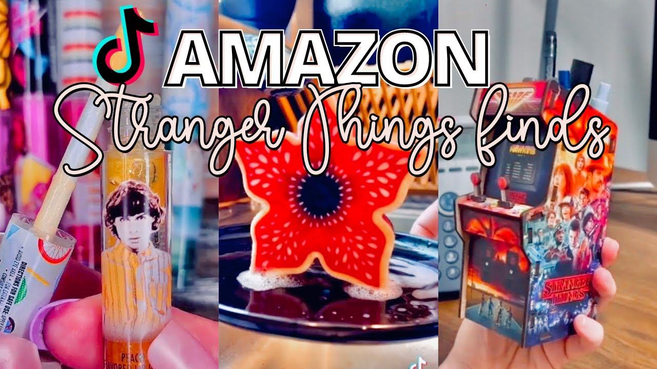 STRANGER THINGS FINDS ON AMAZON | TikTok Made Me Buy It Stranger Things Edition | Amazon Finds