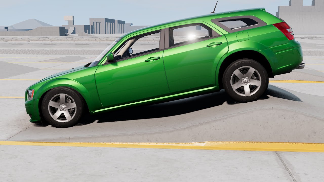 BeamNG Drive - Dodge Magnum Suspension Testing