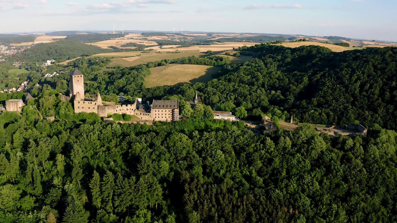 Burg Lichtenberg (Germany) - 4K Drone Footage