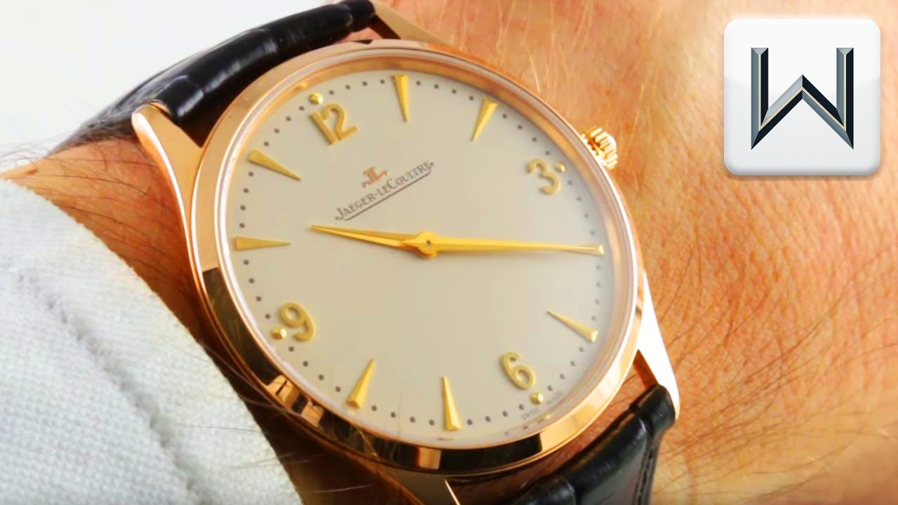 Jaeger-LeCoultre Master Ultra Thin (6.6MM!!) Q1342420 Luxury Watch Review