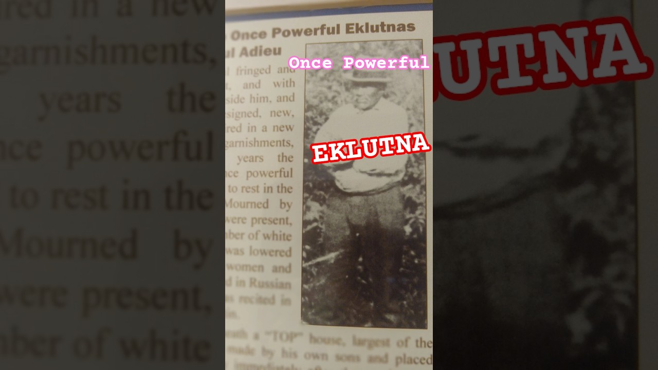 Once Powerful Eklutnans #chiefoftheuppercookinlet #CityofNatives #Anchorage #indigenous