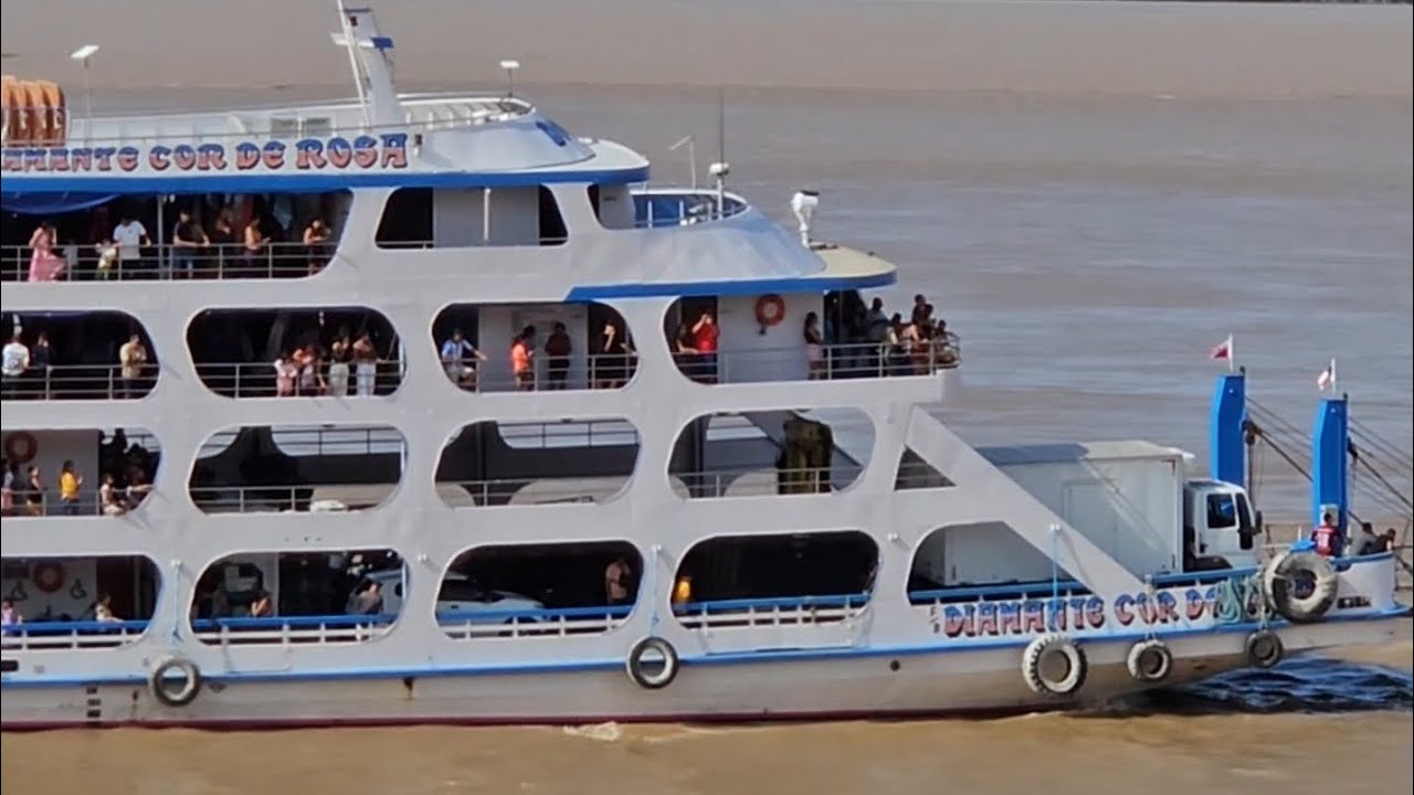 DIAMANTE COR DE ROSA MITSUBISHI 960HP  CHEGANDO DE TERRA SANTA PARÁ 