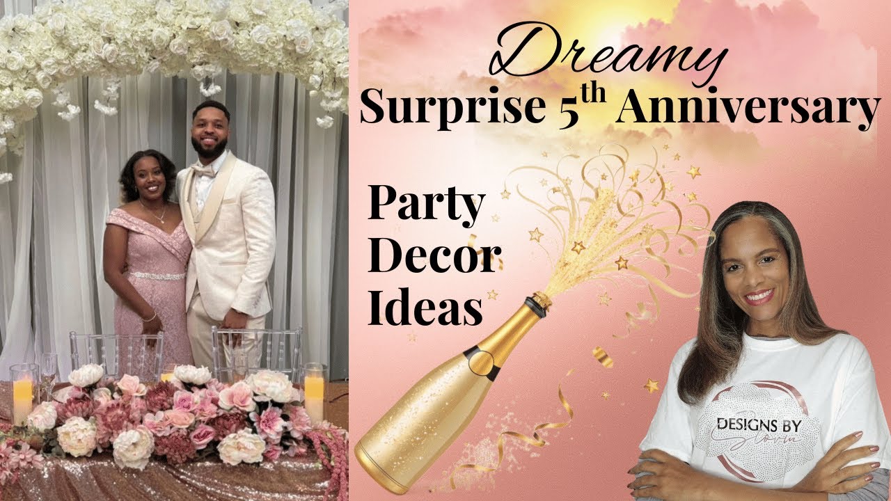 A Dreamy Wedding Anniversary Party~Party Decoration Ideas