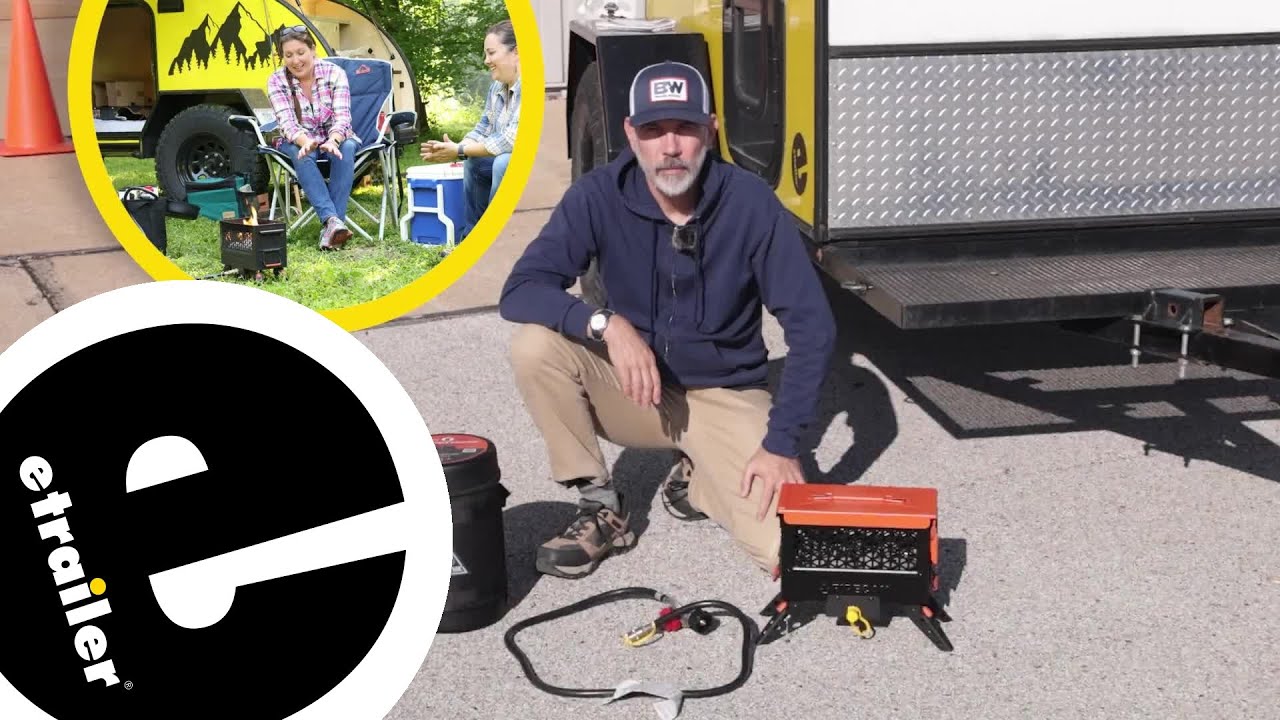 etrailer | A Look at the Ignik FireCan Portable Fire Pit with Propane Tank and Fire Rocks