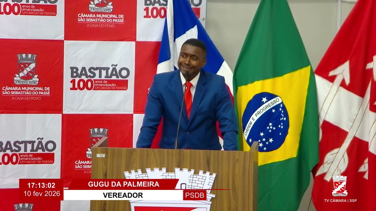 Grande Expediente Vereador Gugu da Palmeira | 10-02-2026