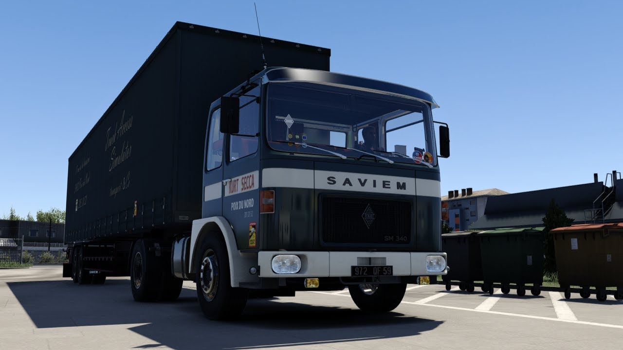 🚛 ETS2 / 1.55 - Saviem SM Truck Access Simulator - SnowyMoon v2 😉