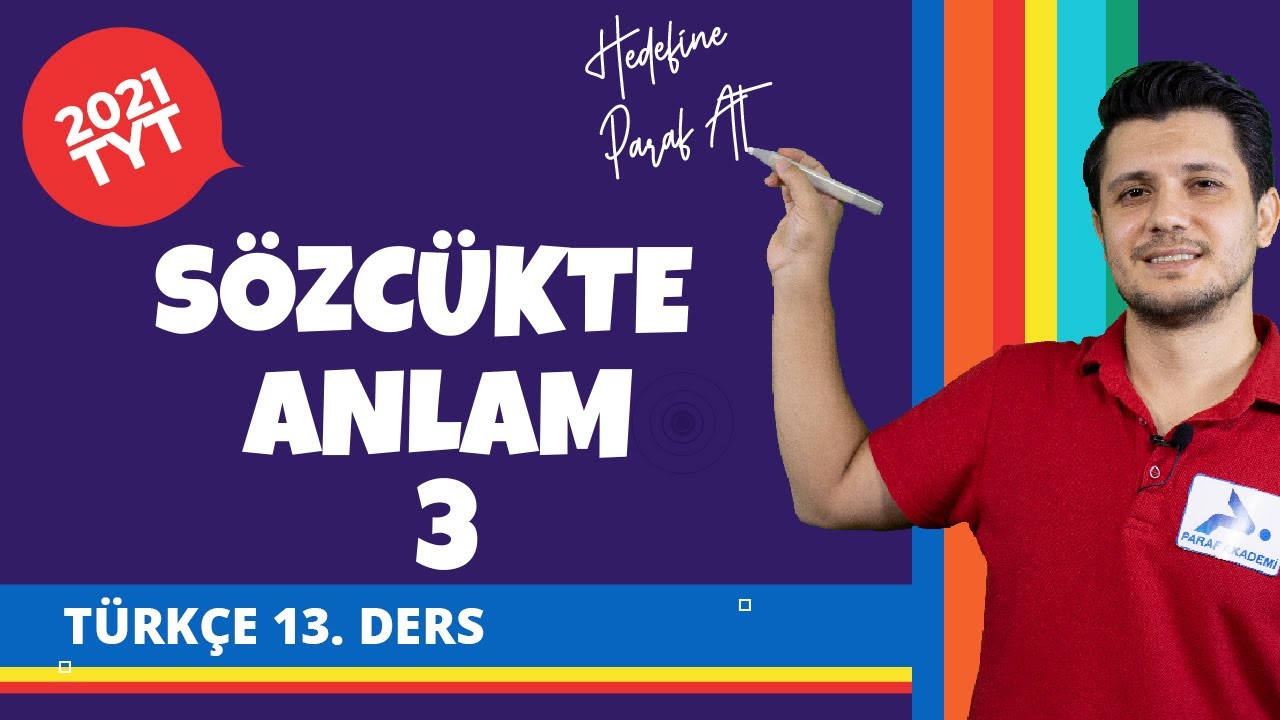 İkilemeler, Deyimler ve Atasözleri | Sözcükte Anlam 3 | 2022 TYT Türkçe Konu Anlatımları #tyttrkc