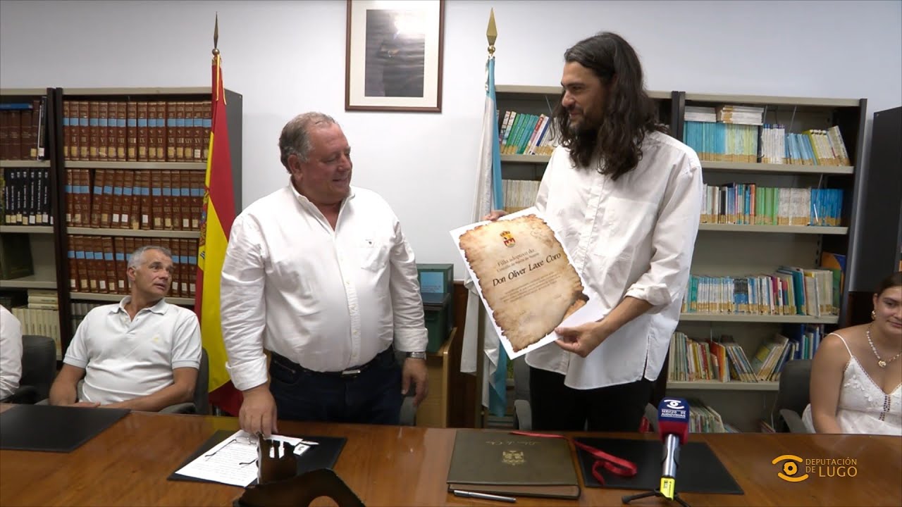 Noticia de Lugo: Oliver Laxe fillo adoptivo de Navia de Suarna