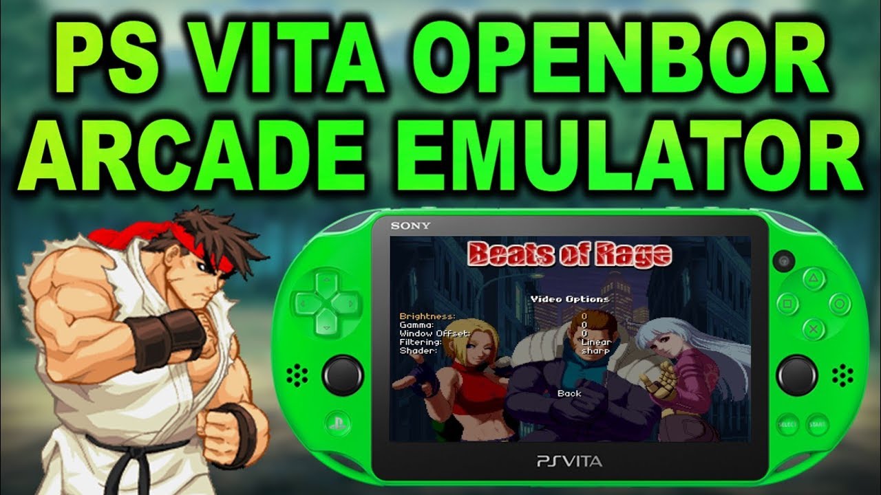 PS Vita NEW! OpenBOR Arcade Emulator! (Install & Setup)