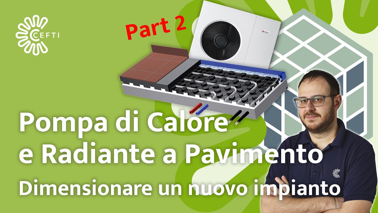 Pompa di calore e radiante: ecco come si dimensionano davvero (con Thermocell)