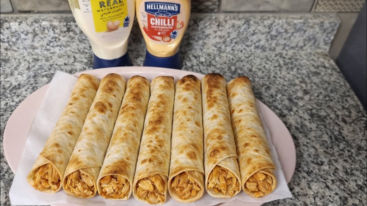 Zapecene tortilje iz rerne sa piletinom❤️‍🔥 -Baked chicken tortillas ready in 20 min💯💯