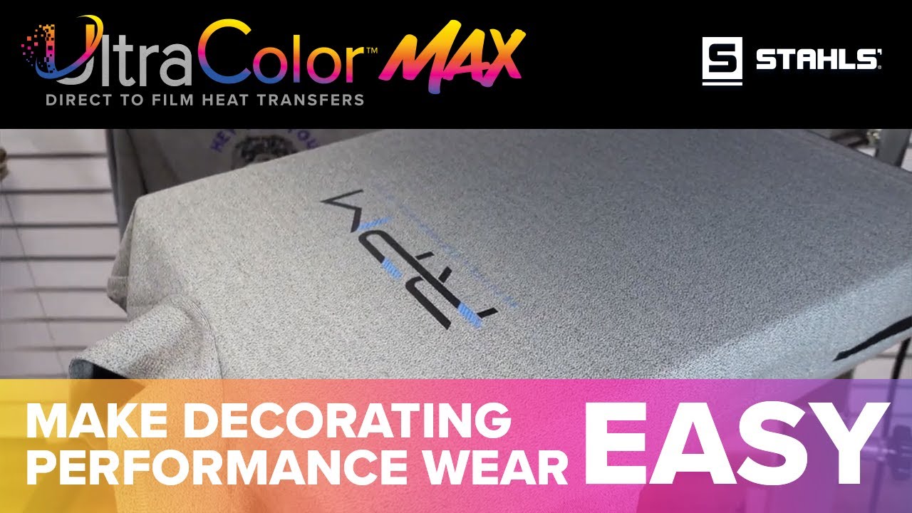How to Use UltraColor™ MAX DTF Transfers on Performance Wear & Promo Markets