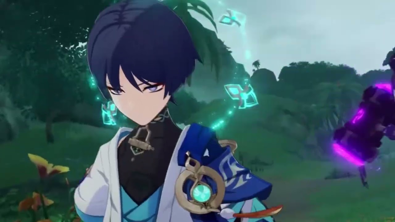 scaramouche edit (genshin impact) (music:Bombs for throwing at you)