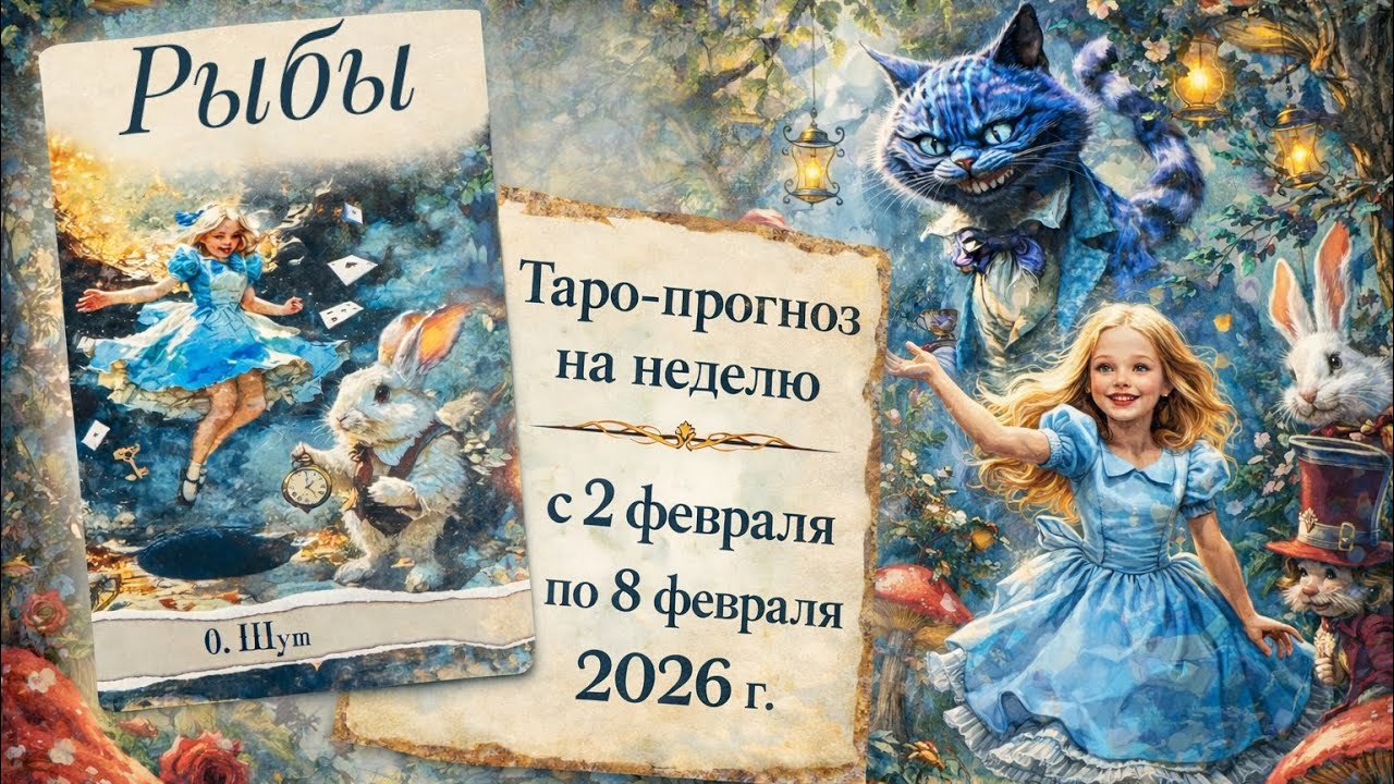 Рыбы ♓️ Таро прогноз на неделю 02.02-08.02.26