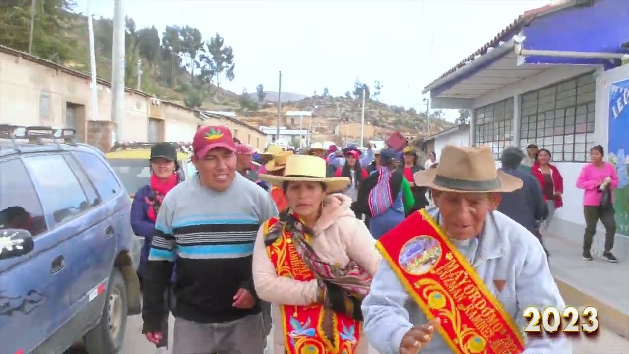 fiesta Patronal San Isidro De Huirpacancha 2023 / MAYORDOMOS FAMILIA / Ramírez  Alvites  01