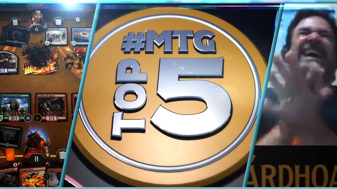 The 5 Most UNBELIEVABLE Plays in Magic: The Gathering this Week! #MTGTop5