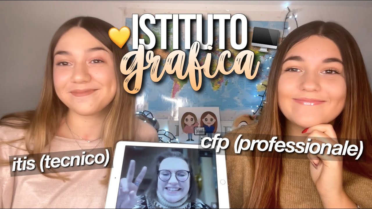 QUANTO E COSA SI STUDIA ALL'ISTITUTO ITIS E CFP GRAFICA E COMUNICAZIONE💻💛