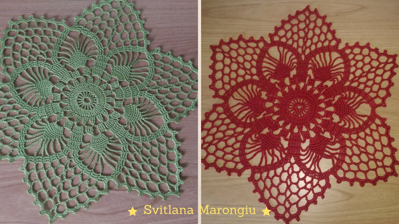 Tutorial - Centrino all'uncinetto