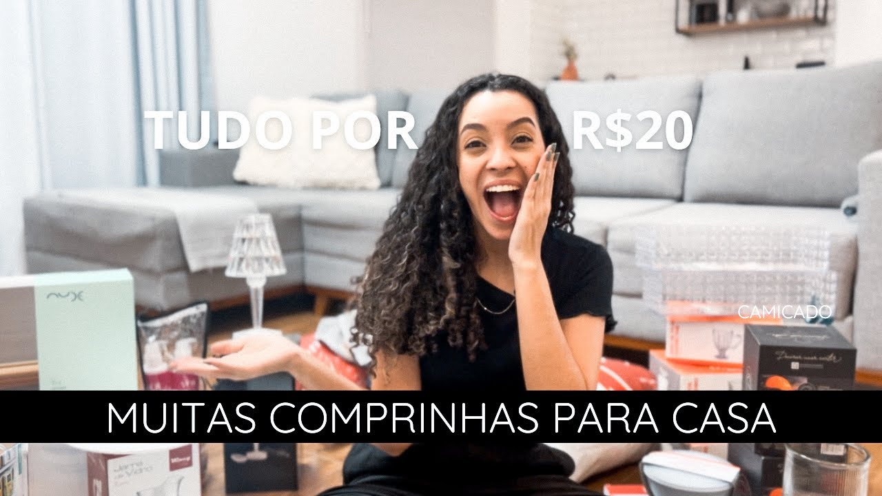 TUDO QUE COMPREI PRA CASA - Loja ki barato em Nova Iguaçu | Tudo por R$20
