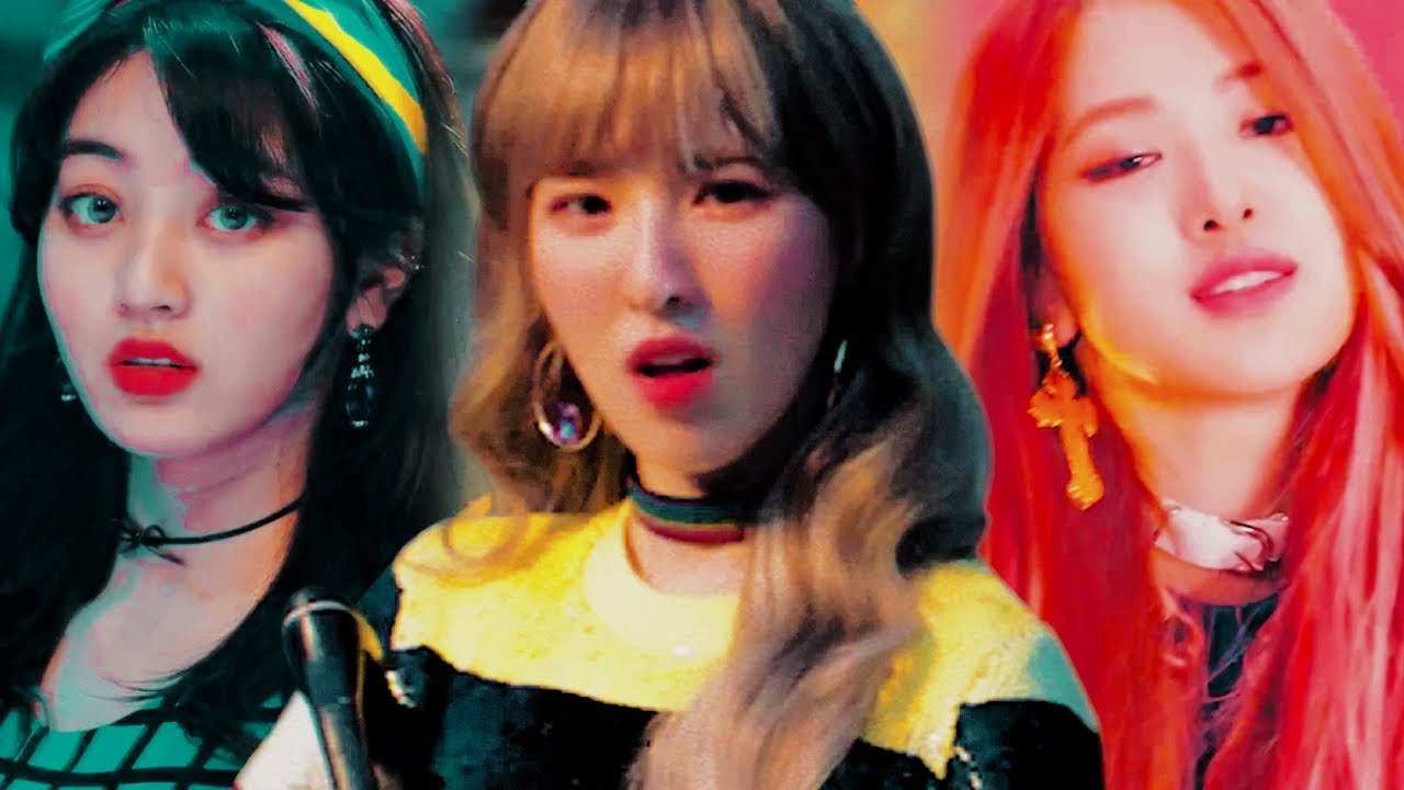 BLACKPINK (블랙핑크) & RED VELVET (레드벨벳) & TWICE (트와이스) - 'Whistle-A-Signal' MASHUP