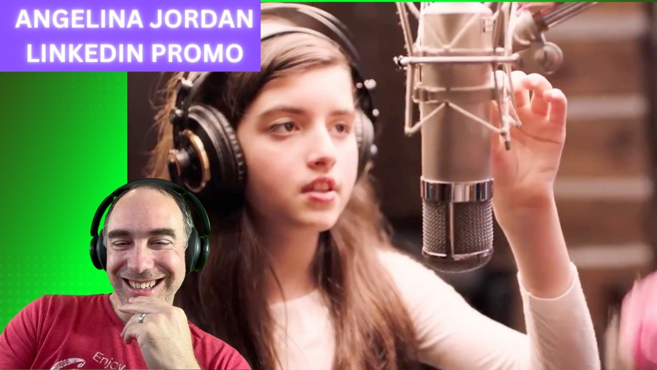 More Iconic Than Frank Sinatra?  [Angelina Jordan Reaction to Fly Me To The Moon  - LinkedIn Promo]