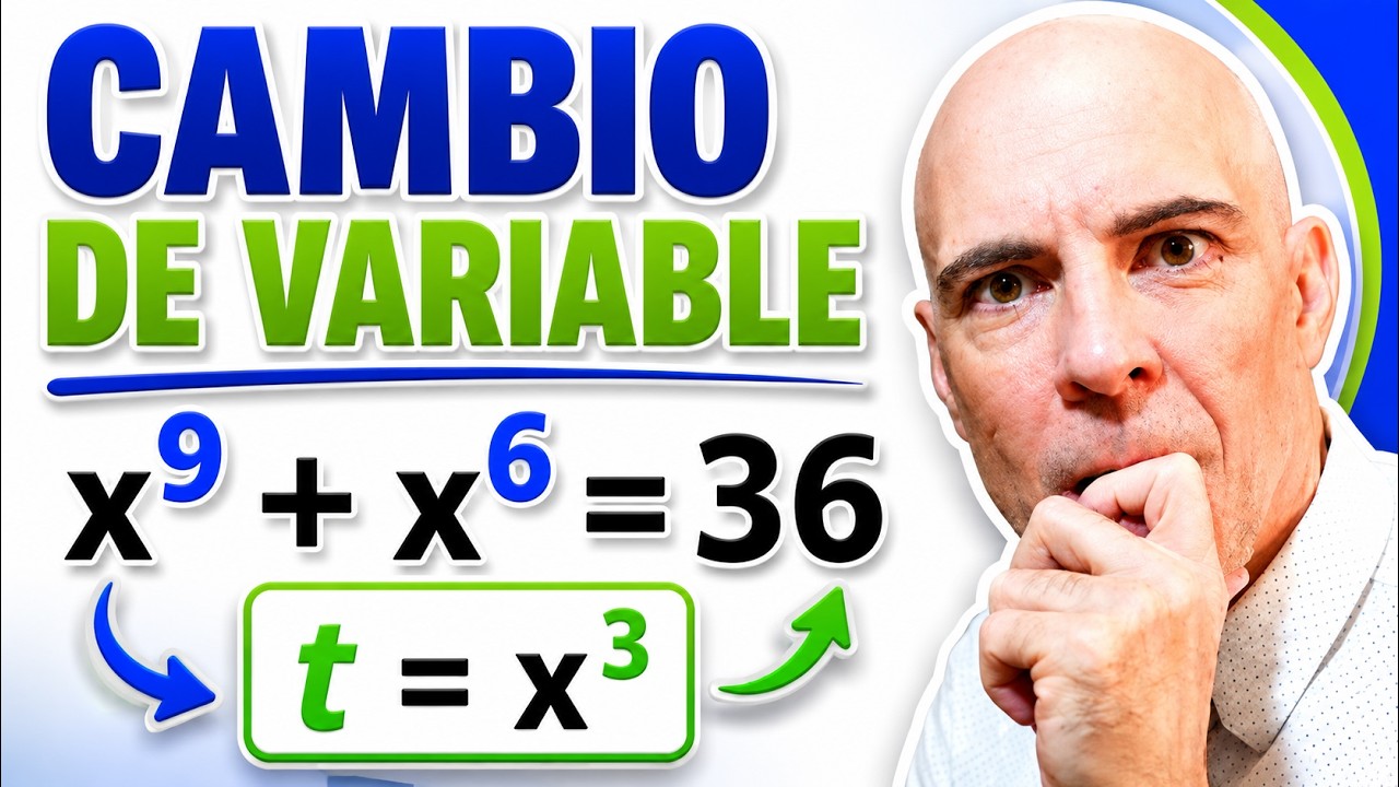 CÓMO RESOLVER LA ECUACÓN x⁹ + x⁶ = 36