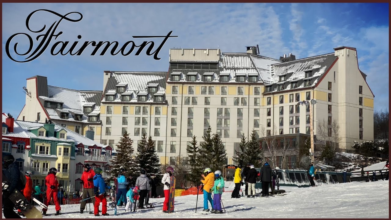 Fairmont Tremblant : luxury hotel in Mont-Tremblant, close to Tremblant ski slopes 🇨🇦 #fairmont