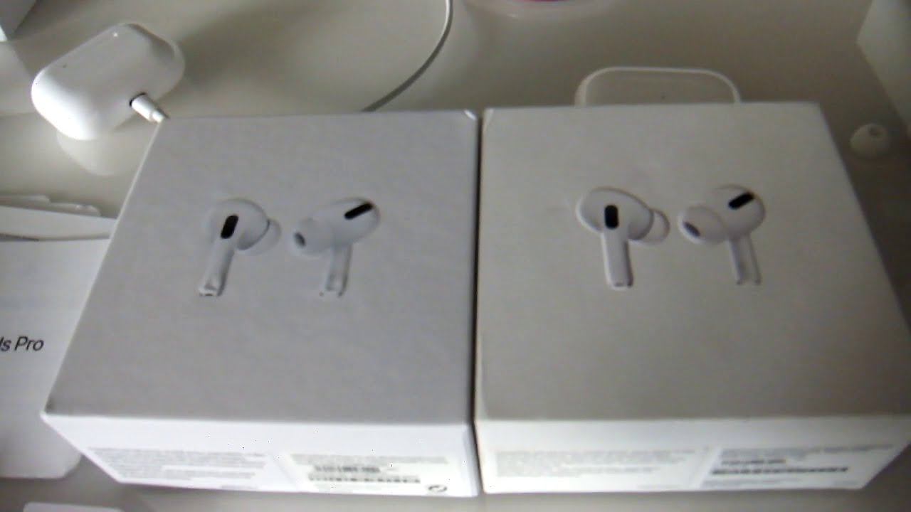 How To Spot Fake Counterfeit Apple Airpod Pros compared to Genuine Apple Airpod Pros