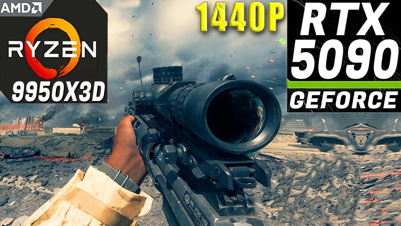 Battlefield 6 Beta - RTX 5090 + 9950X3D | 1440p - Competitive Settings