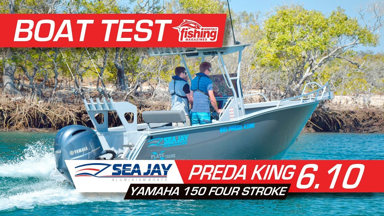 Протестировано | Sea Jay Predaking 6,1 м с двигателем Yamaha 150 л.с.