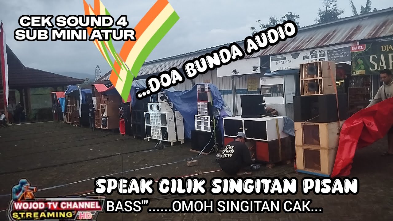 CEK SOUND MINI ATUR RES AREA SEBALUH PUJON MALANG