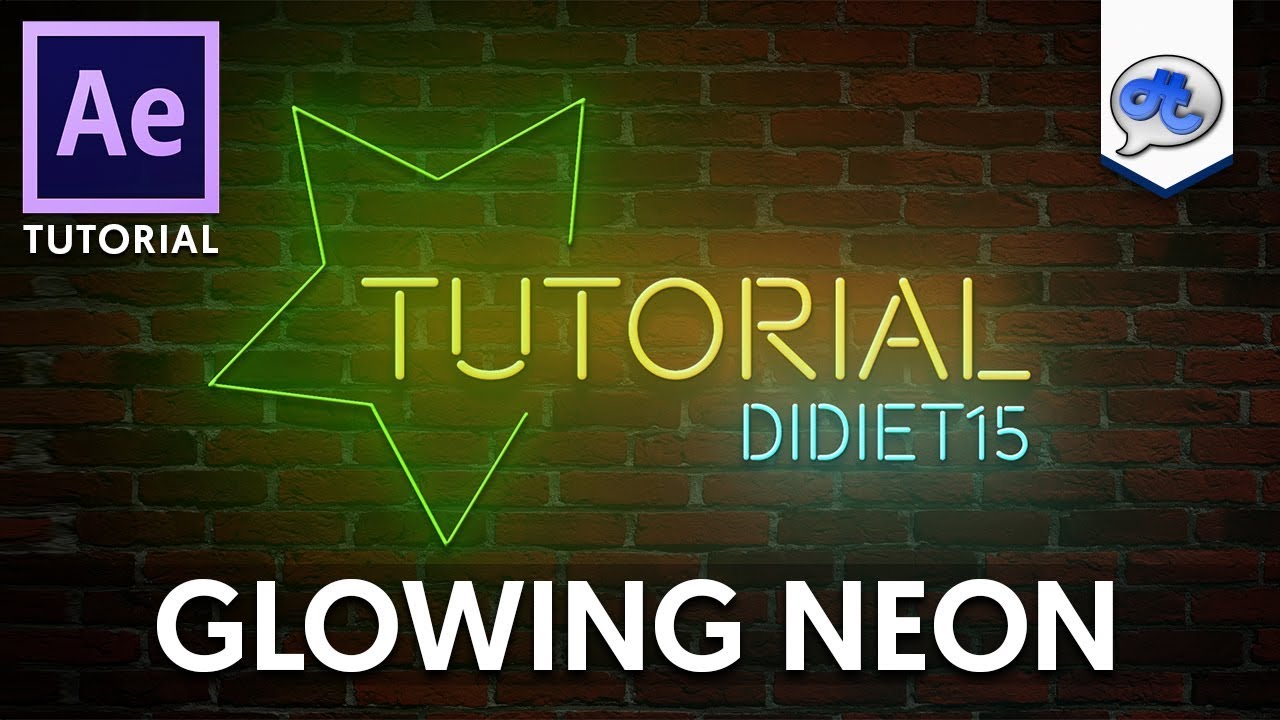Adobe After Effects | TUTORIAL #78 : GLOWING NEON (Bahasa Indonesia)