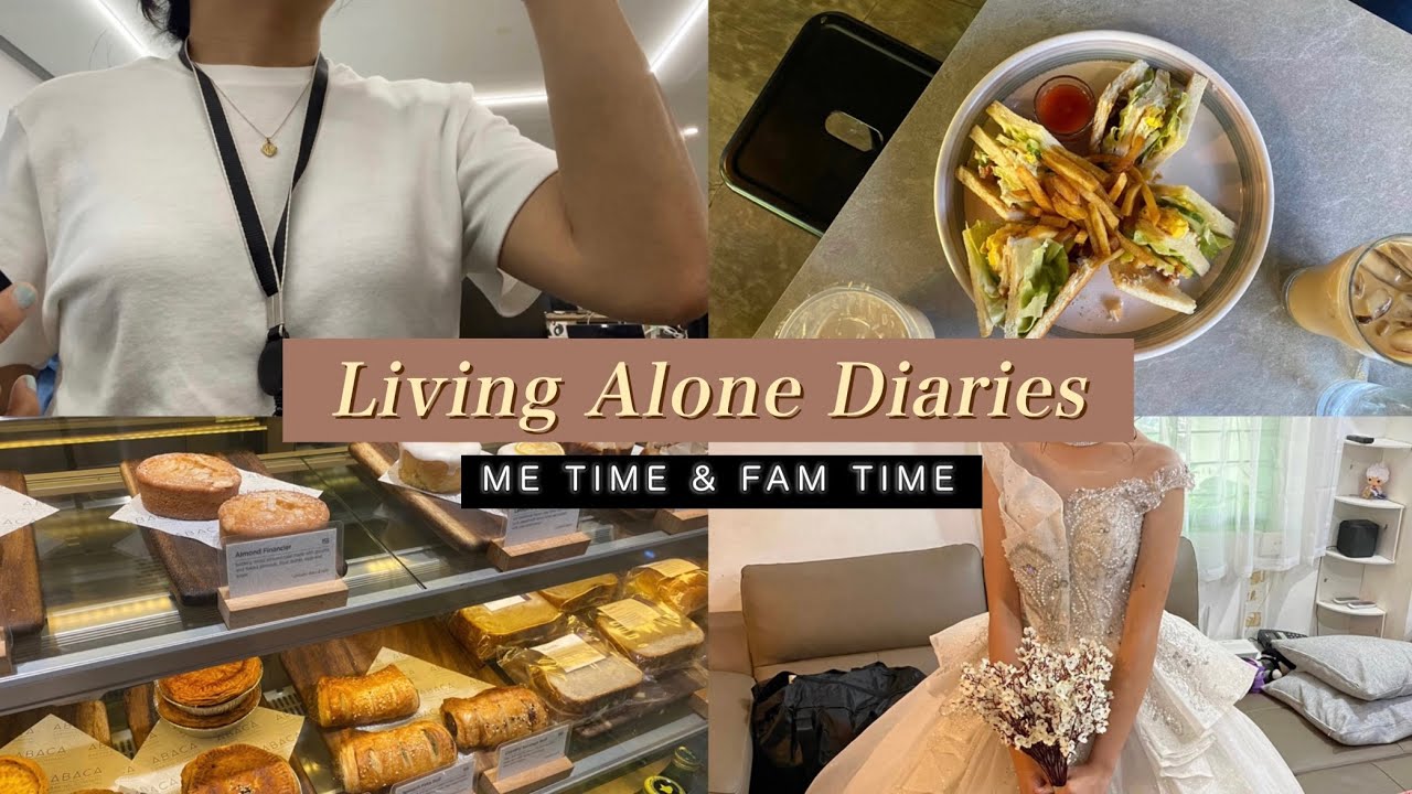 Living Alone Diaries: Keep working  & Learning 👜✨ Me time 🍪🍹 and Santacruzan 🌸🌼