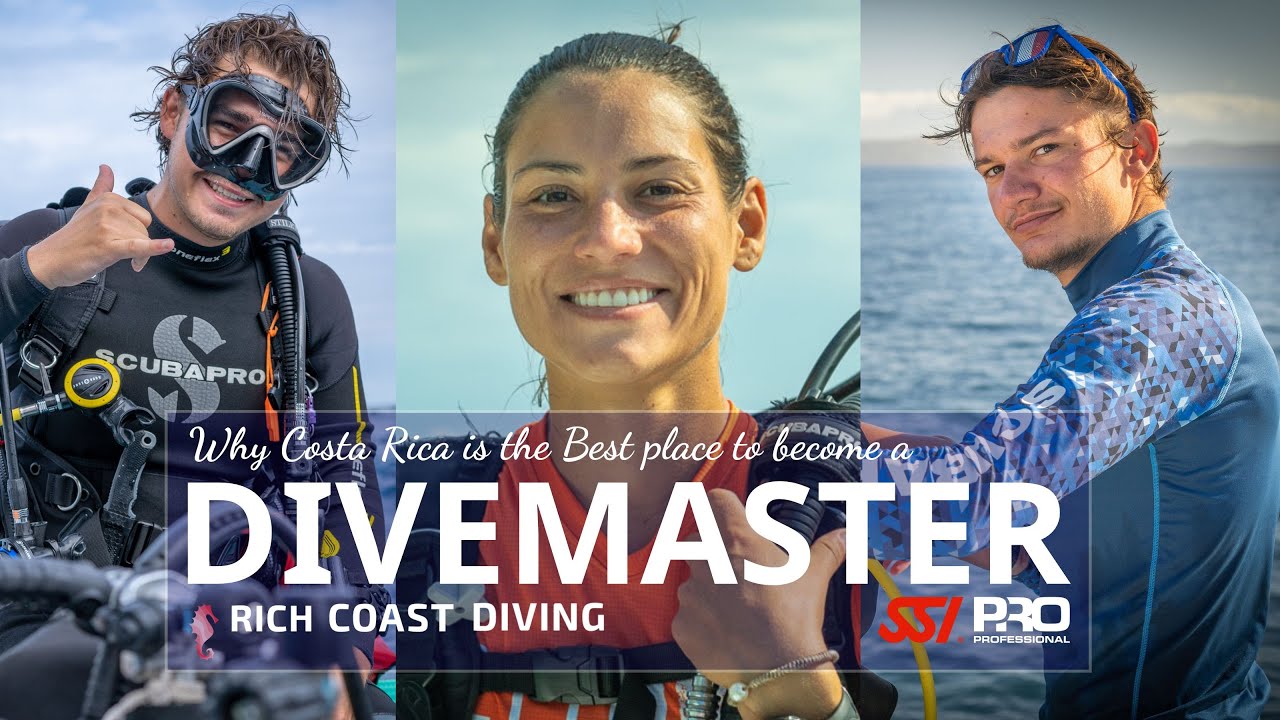 Why Costa Rica is the BEST place to become a Divemaster - Rich Coast Diving