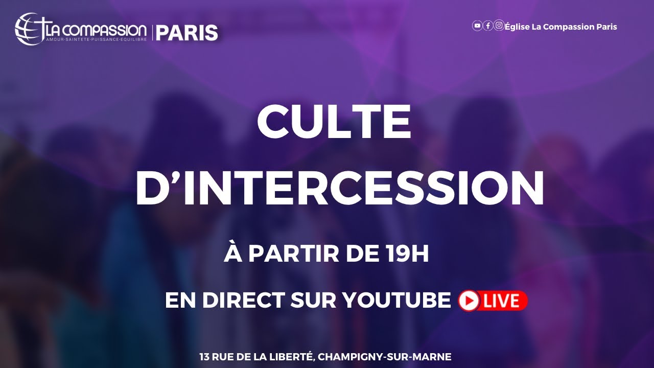 Culte d’intercession-Servante Kevine
