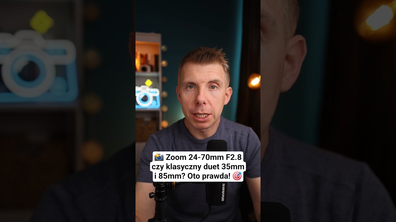 Zoom 24-70mm F2.8 czy klasyczny duet 35mm i 85mm? | Jacek Sierżyński #shorts