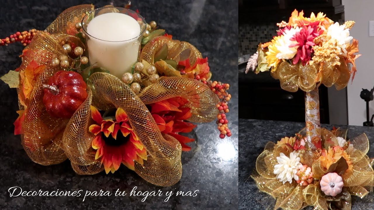 DOS DECORACIONES PARA OTOÑO 2019