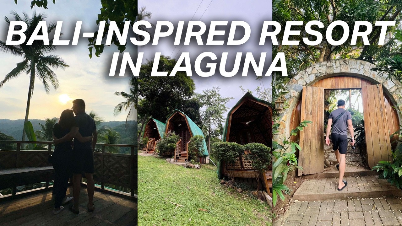 Bali-inspired Glamping at Shepherd's Ridge Laguna | Laiza and EJ