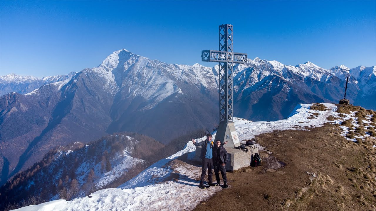 Monte Muggio e Giumello 🏔 PASSEGGIATA PANORAMICA TRA LA NEVE