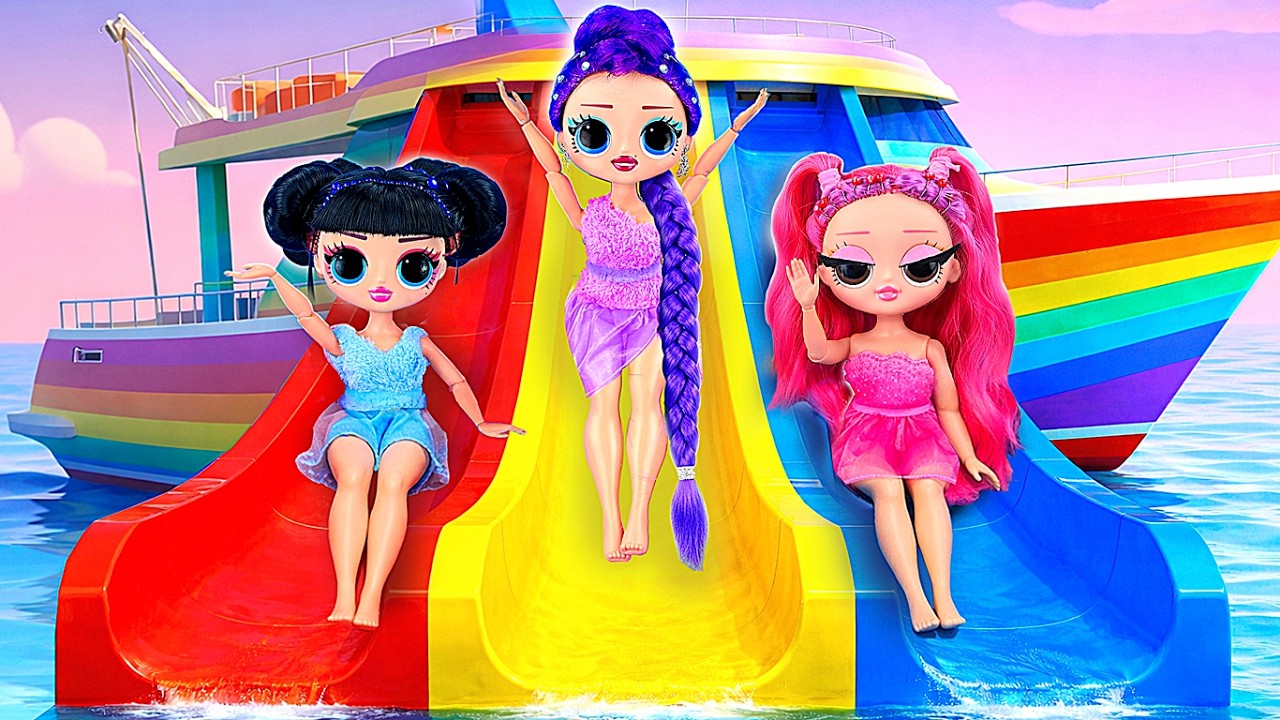 K-Pop Demon Hunters: Rainbow Ship Vacation! 10 Fashion DIYs for Dolls