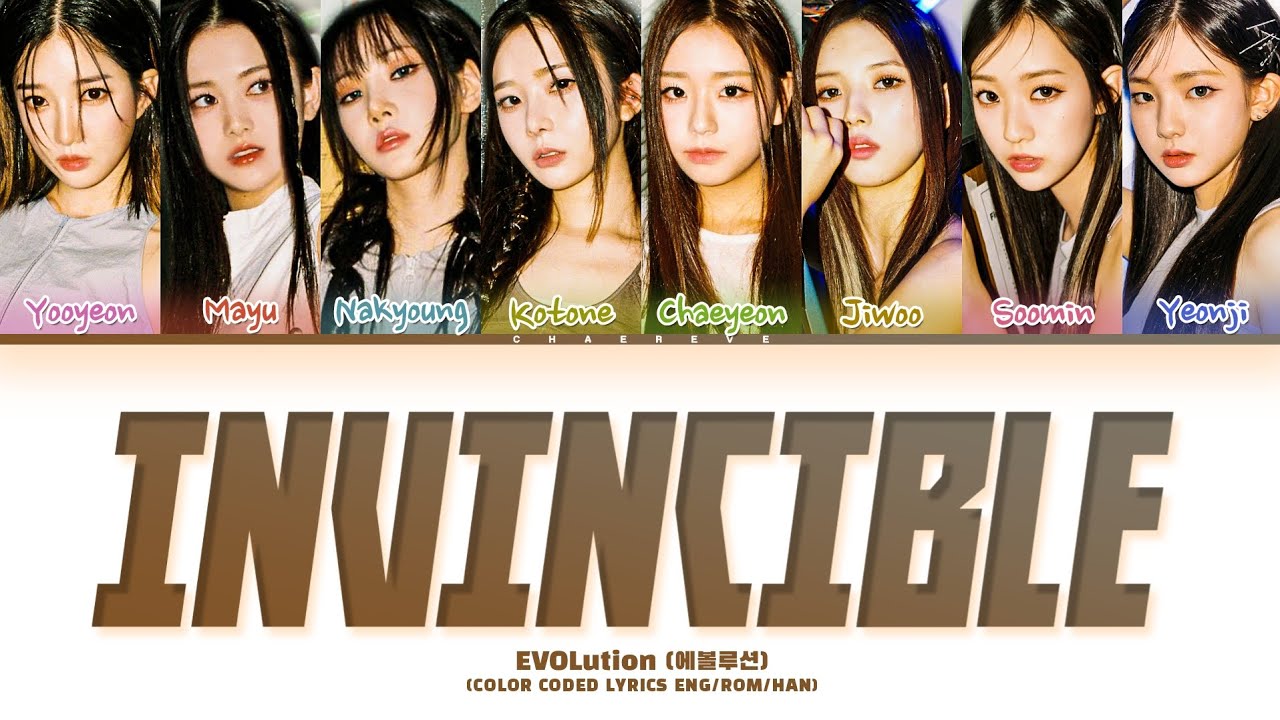 EVOLution (tripleS) INVINCIBLE Lyrics (Color Coded Lyrics)