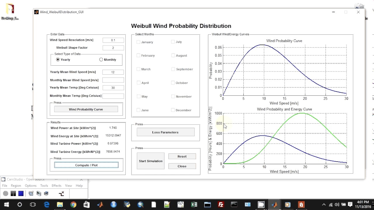 11 - Wind Energy Estimation Using Weibull Wind Characteristics_Demo