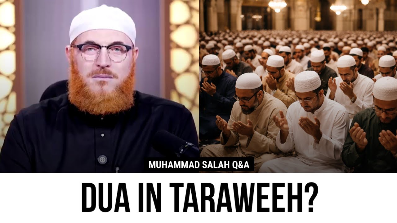 Here in South Africa after every 4 rakah of Taraweeh they read a dua | Sheikh Muhammad Salah