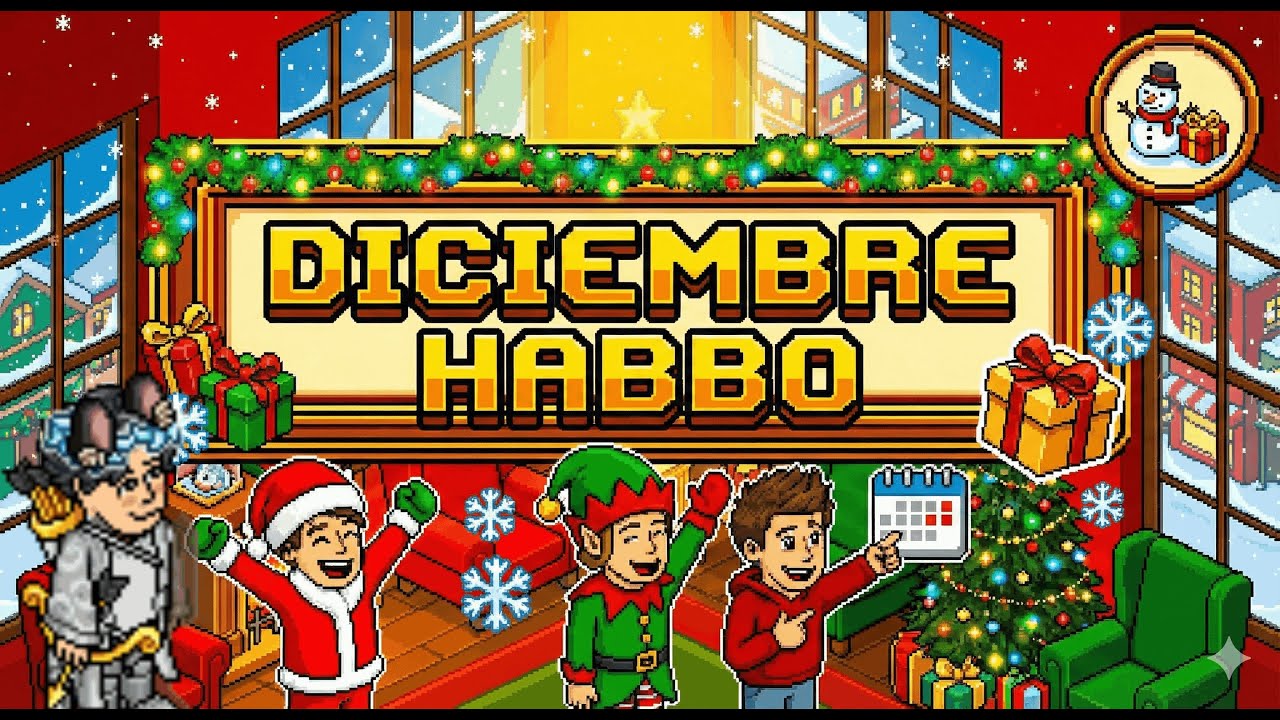 Todo lo que Trajo Habbo en Diciembre 🎁❄️ ¡Calendario Completo!