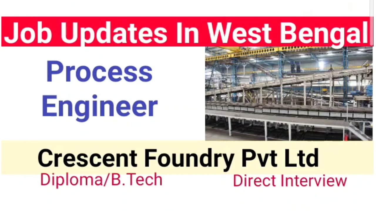 Crescent Foundry Recruitment || Mechanical Engineering Job Vacancy