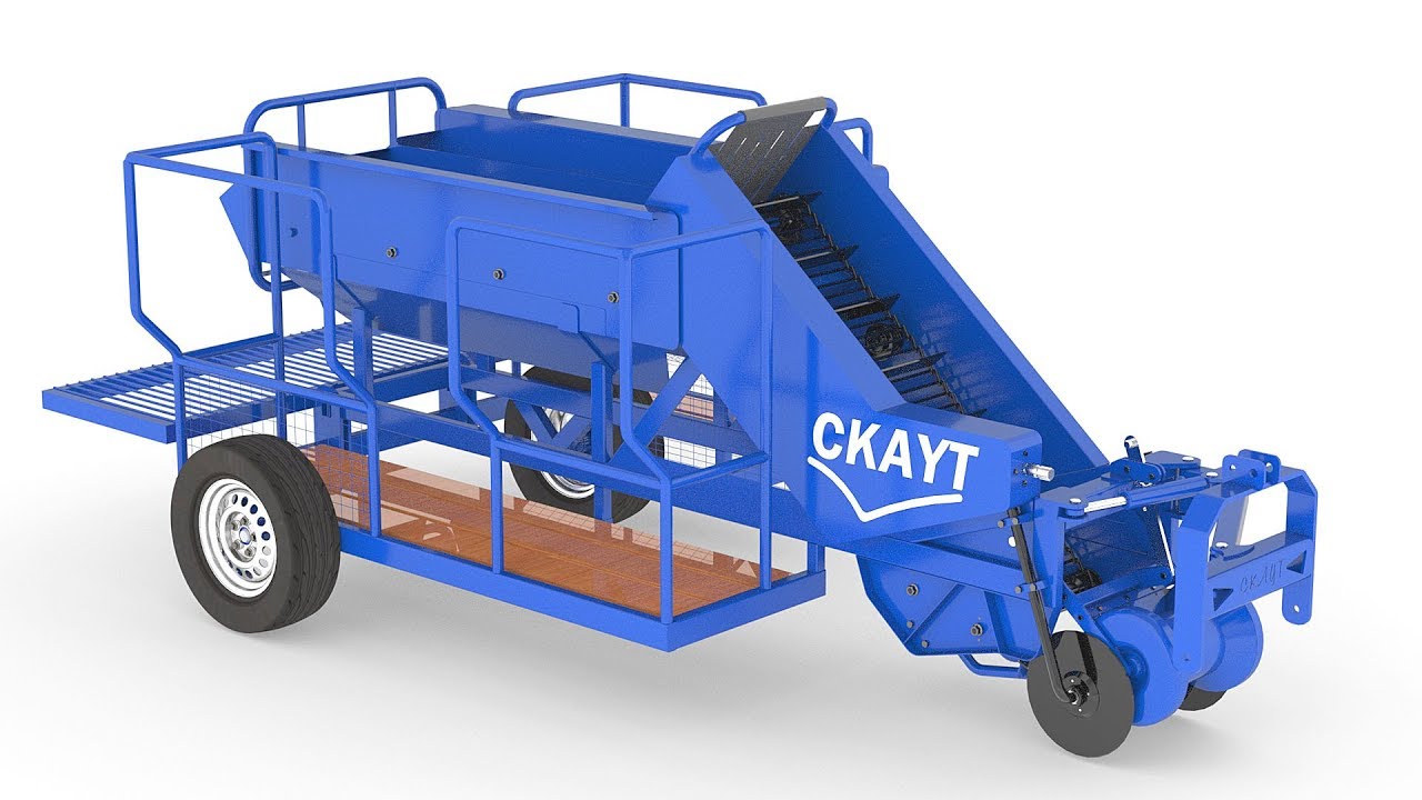 Картофелеуборочный комбайн А10  ( для уборки и сортировки картофеля). #картофелеуборочный комбайн