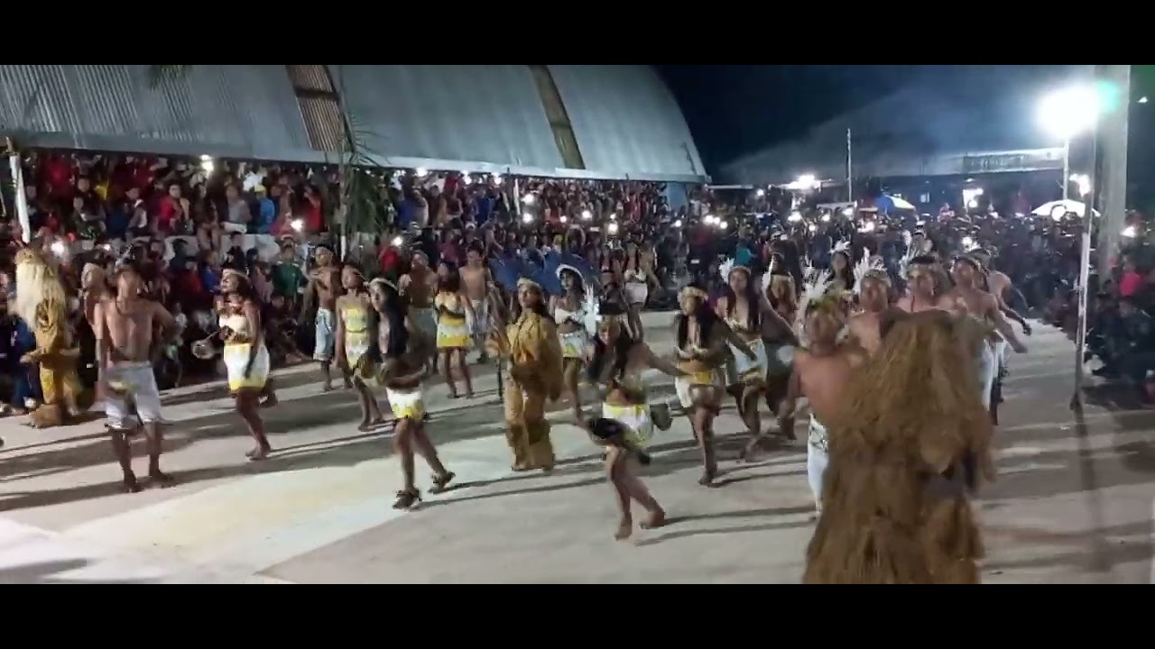 DIA DOS POVOS INDÍGENAS VILA BETÂNIA ME'CÜRANE 2024, DANÇA CULTURAL PÜ'WI ARÜ YÜ'Ü.