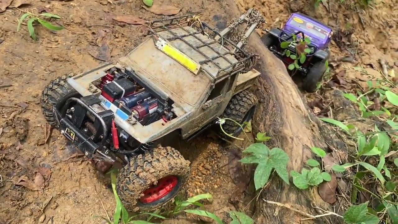 Tantangan Ekstrim Rc Offroad Sekala Kecil | Apakah Kita Mampu menyelesaikan Medan ini?