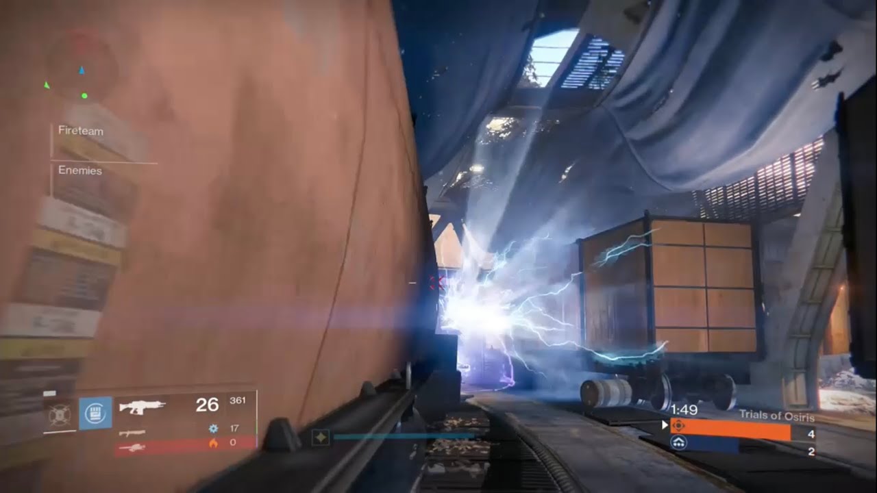 Destiny (Trials of Osiris | Frontier) 1 Hit Lightning Grenade Kill